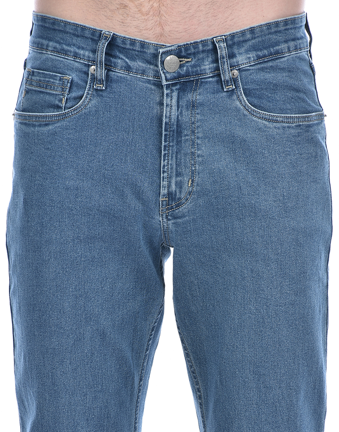 Numero Uno Men Faded Blue Jeans